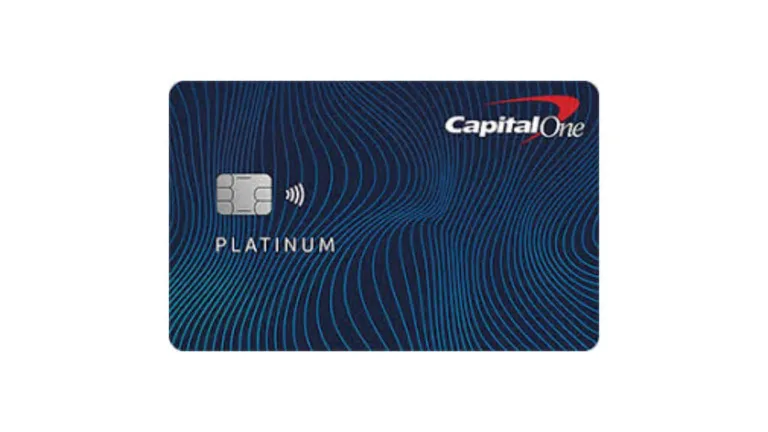 Capital One Platinum Secured credit card image.