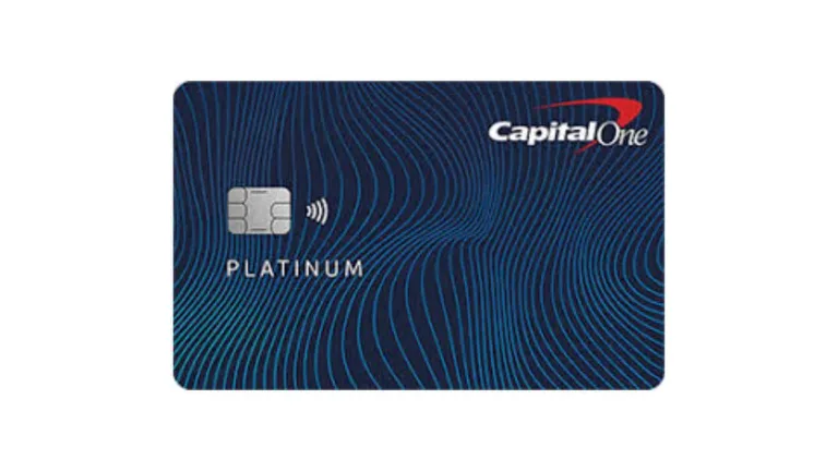 Capital One Platinum Secured credit card image.