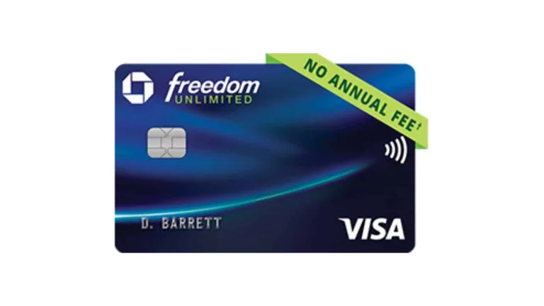 Chase Freedom Unlimited Credit Card image.