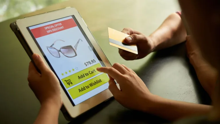 A person trying to use Buy Now Pay Later method.