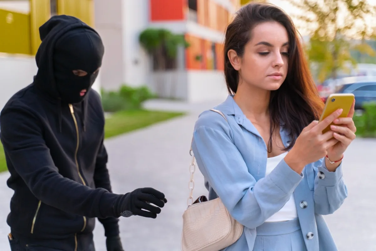 woman suffering a bank transfer scam