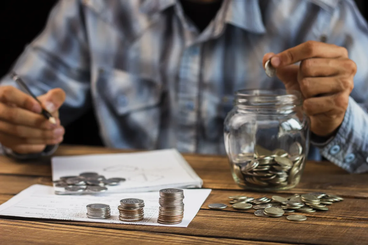 Man worried about his individual savings account
