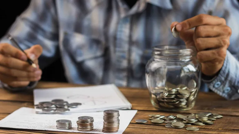 Man worried about his individual savings account