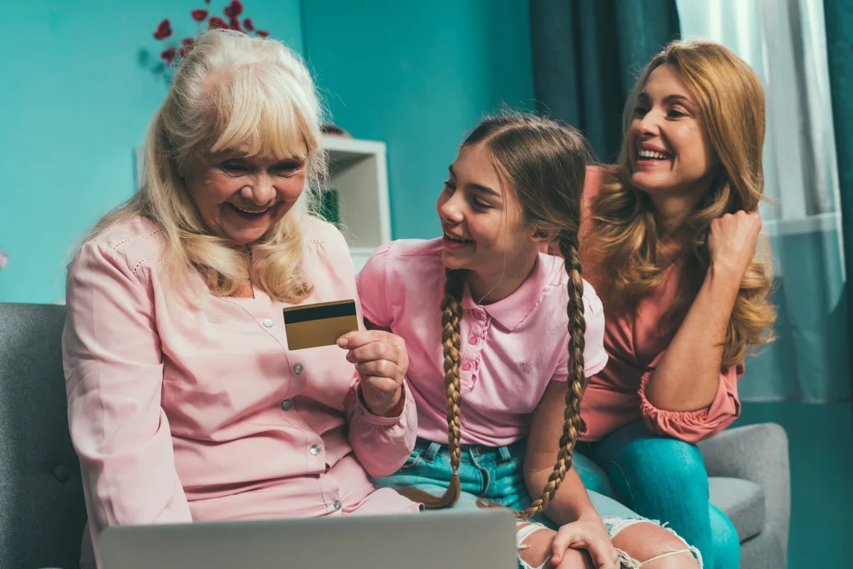 Credit card usage by age group