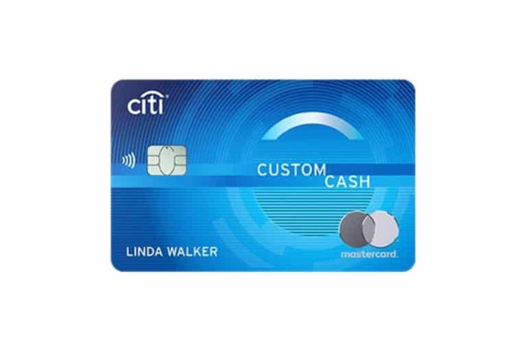 Citi Custom Cash Card image.