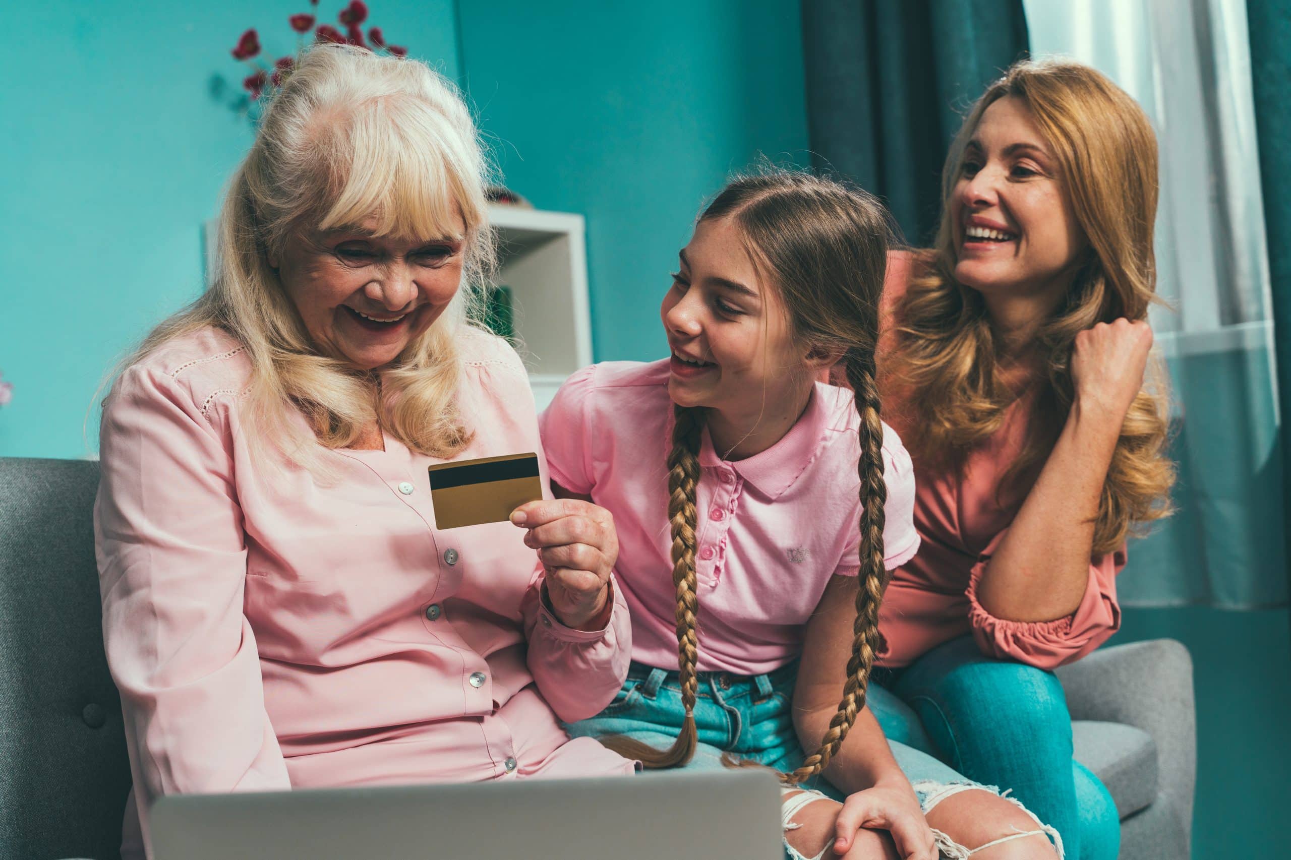 Credit card usage by age group