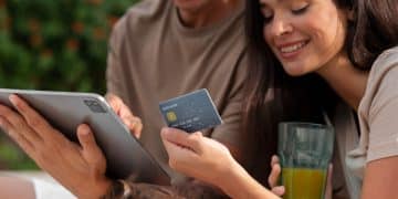 A couple enjoying Credit Card Rewards Programs.