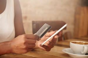 Credit card spending trends.