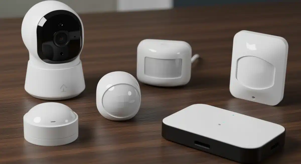 Components of an affordable smart home security system