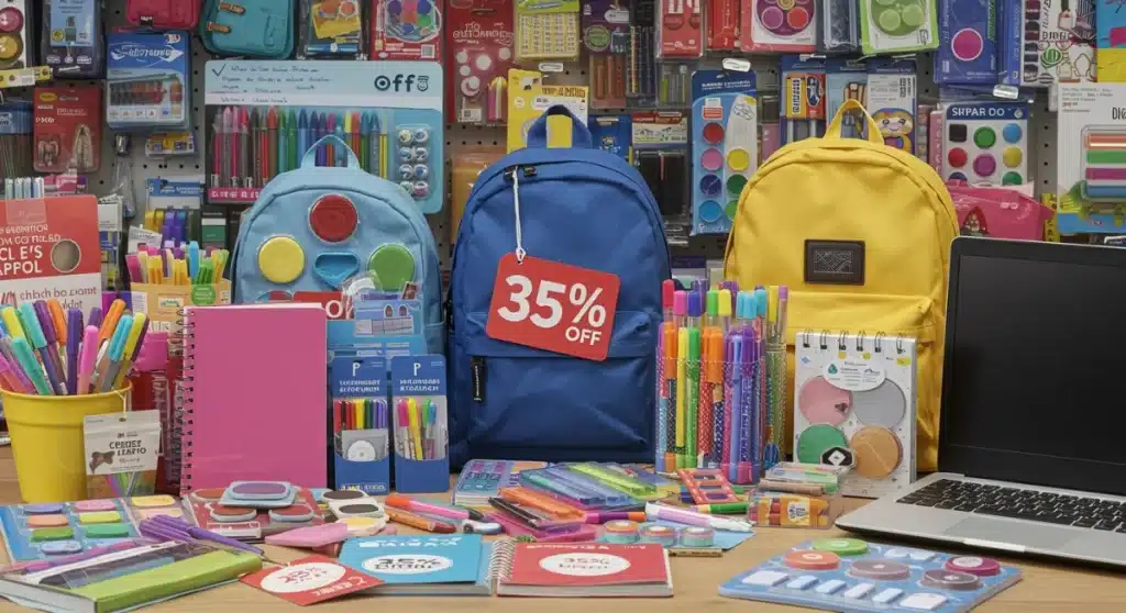 Back-to-School Bargains: Save 35% on Essential Supplies