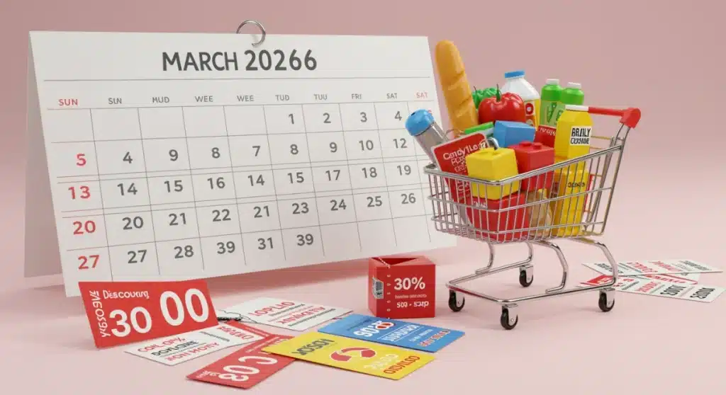 Coupon Stacking Strategies: Maximize March 2026 Savings