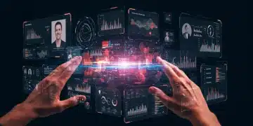 Digital dashboard showcasing advanced first-party data analytics for enhanced marketing