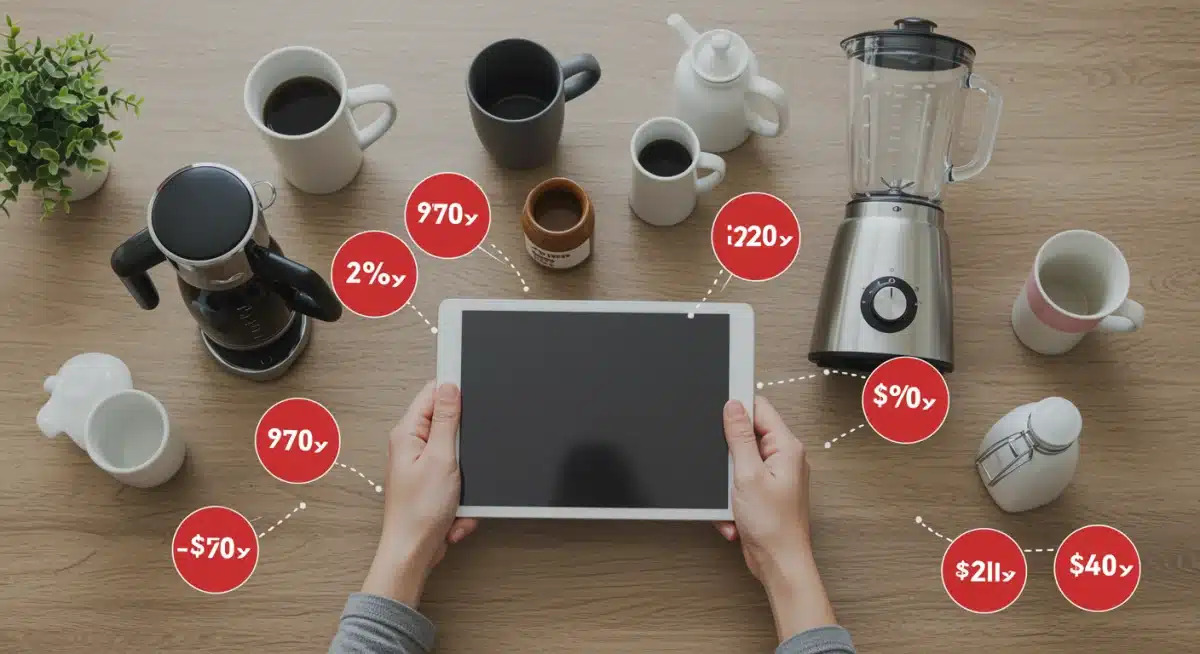 Comparing prices for home goods during August 2026 daily deals