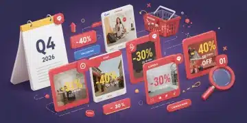 Digital screen showing price drop alerts for popular products in Q4 2026